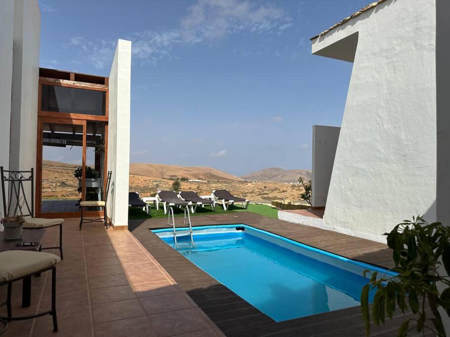 Private Villa With Pool In The Mountains Pájara Exterior foto